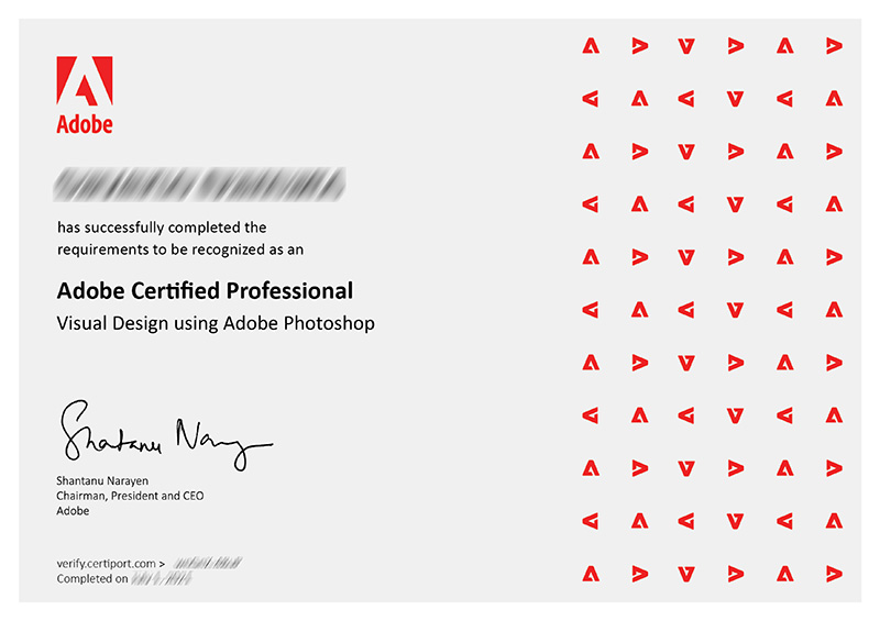 Certificazione Adobe Certified Associate Photoshop