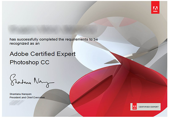 Certificazione Adobe Certified Expert