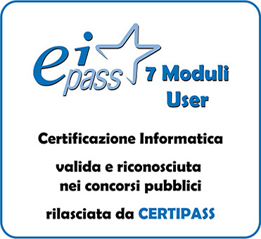 Corso Eipass 7 Moduli