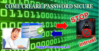 accesso con password sicura